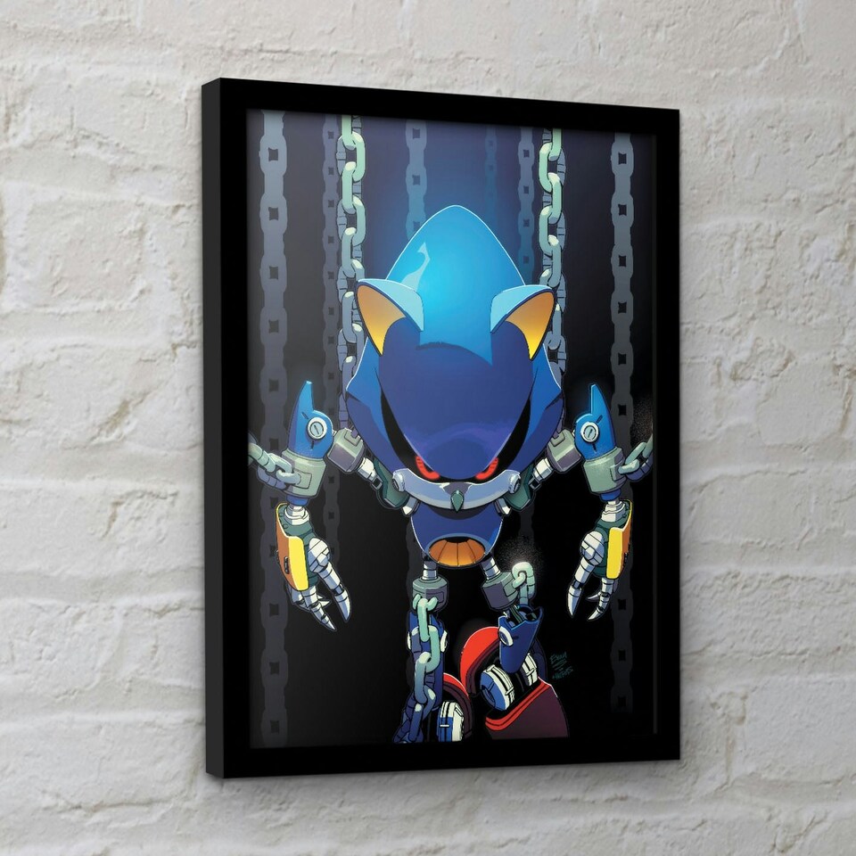 image 1 of Sonic The Hedgehog (Chains) Framed 30x40cm Print