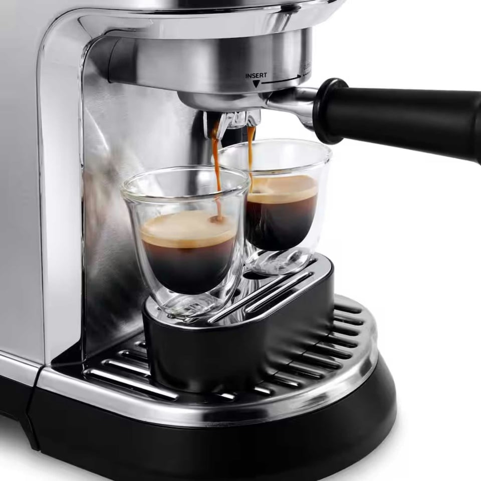 image 1 of De'Longhi Dedica Maestro Plus Coffee Machine - Stainless Steel EC950.M