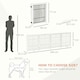 image 4 of PawHut Freestanding Pet Gate Safety Barrier 4 Pannel with Support Feet White