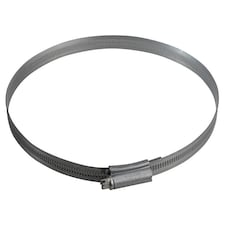 Jubilee Zinc Plated Hose Clip - Zinc Plated - 6X  120mm - 150mm 4.3/4 - 5.7/8in