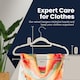 image 6 of Sasha Morel 20-Pack Pink Velvet Coat Hangers, Non-Slip Space-Saving Clothes Hangers