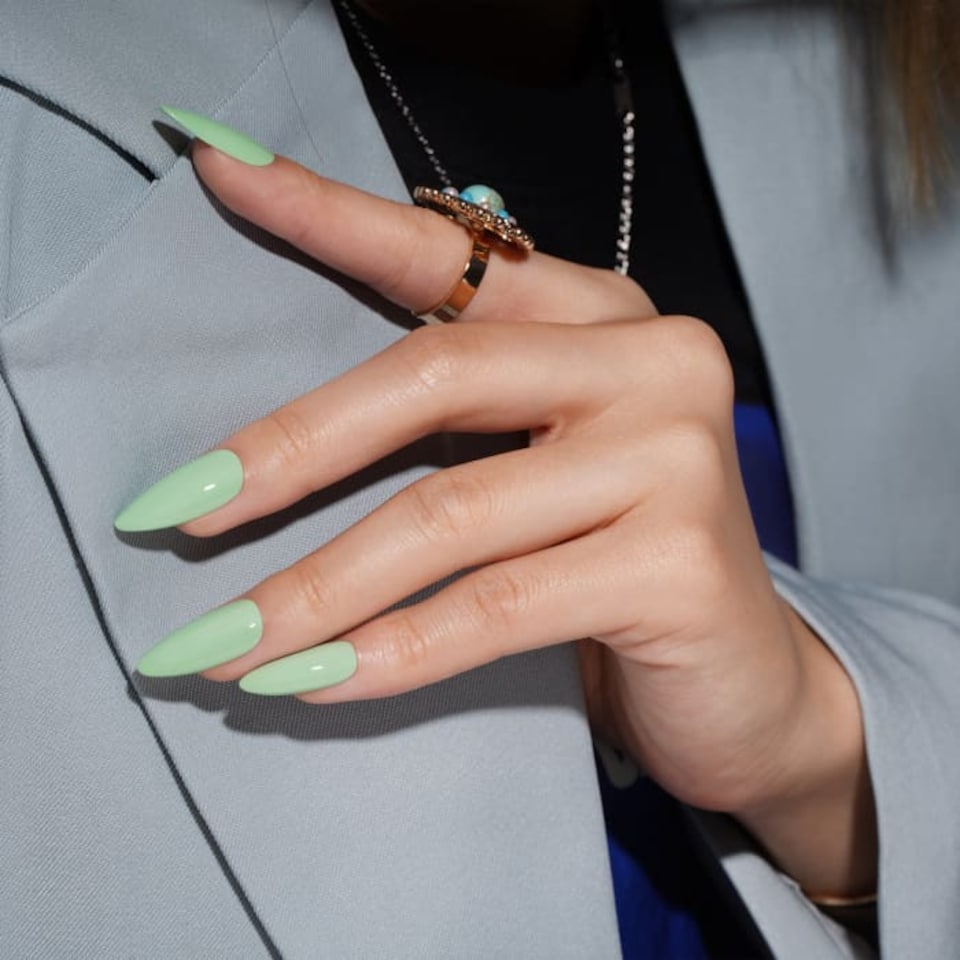 image 1 of Bluesky Green Gel Polish - Perfect Olive 10ml