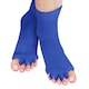 image 4 of Pair of Foot Alignment Socks Choice of Colour to Relieve Foot Pain, Blue