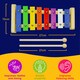 image 2 of A-Star 8 Note Glockenspiel - Coloured Keys