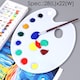 image 3 of 9 Well Professional Art Drawing Plastic Watercolour Mix Paint Tray Naked Palette 28 x 22cm