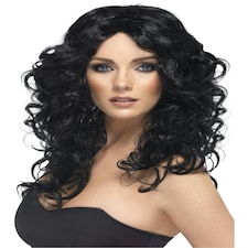 Glamour Wig, Black - FEMALE - ADULT - N/A