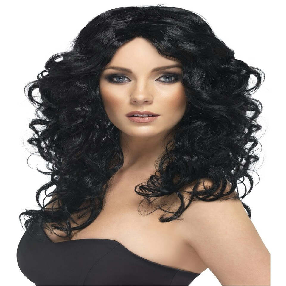 Glamour Wig, Black - FEMALE - ADULT - N/A