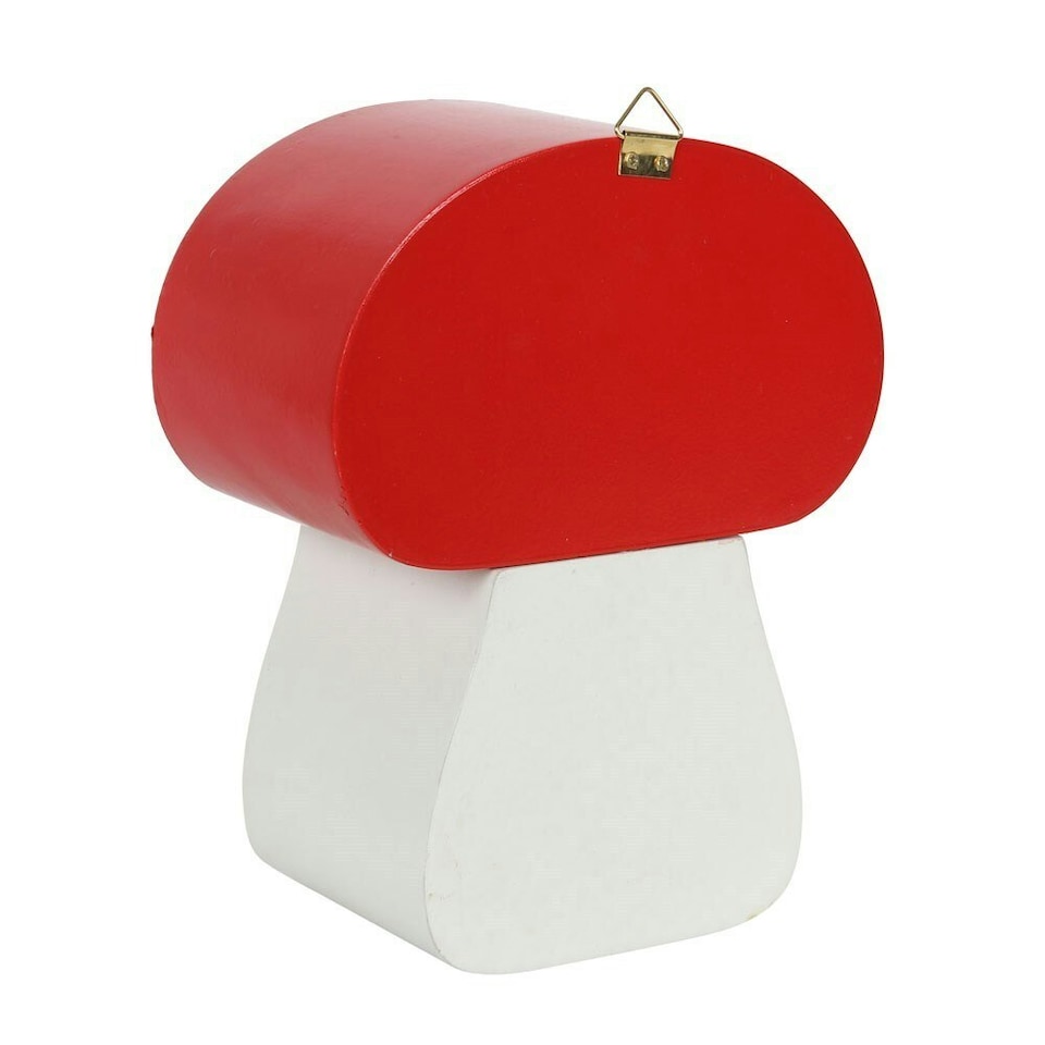 image 1 of Something Different Mushroom Insect House - Red/White - One Size
