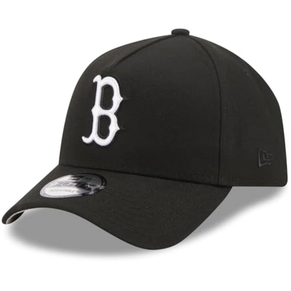 image 1 of New Era 9Forty A-Frame Cap - Boston Red Sox Black - One Size