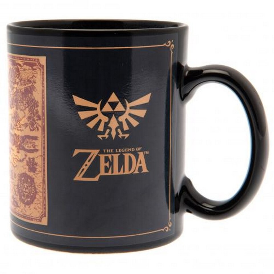 image 1 of The Legend Of Zelda Heat Changing Mug | Black | Black | One Size | 1