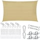 image 1 of Sun Sail Sonny, UV Protected, Water-Resistant and Anti-Tear | Cream | sand | 4 x 6 m | 1