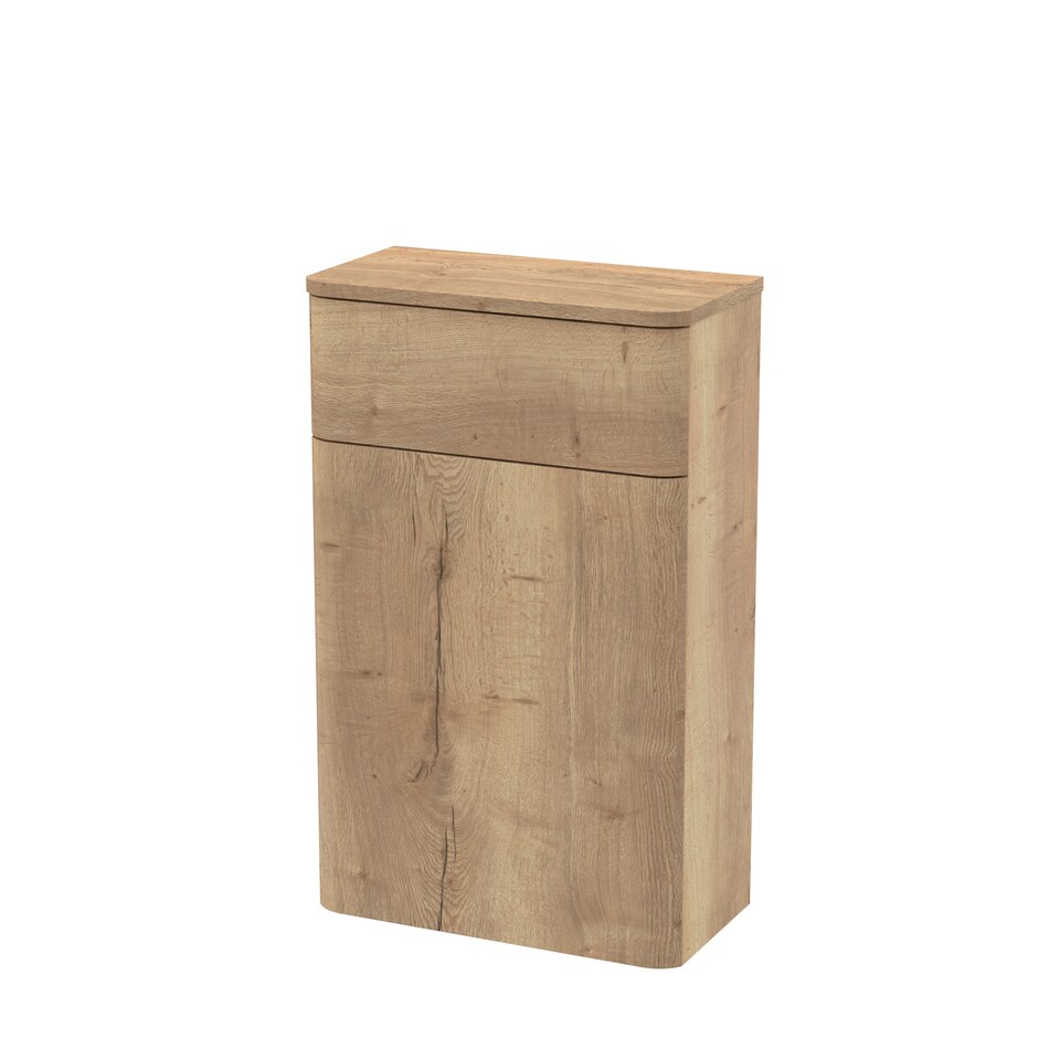 image 1 of Balterley Flashbrook Contemporary Floor Stading WC Unit, 500mm, Autumn Oak