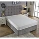 image 3 of Budget Memory Sprung Mattress - Quilted Cooltouch Straight Line Top Panel | White | Single