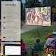 image 2 of Cinema Projector Screen with Foldable Tripod, 16:9, 4K, HD | White | white | M | 1