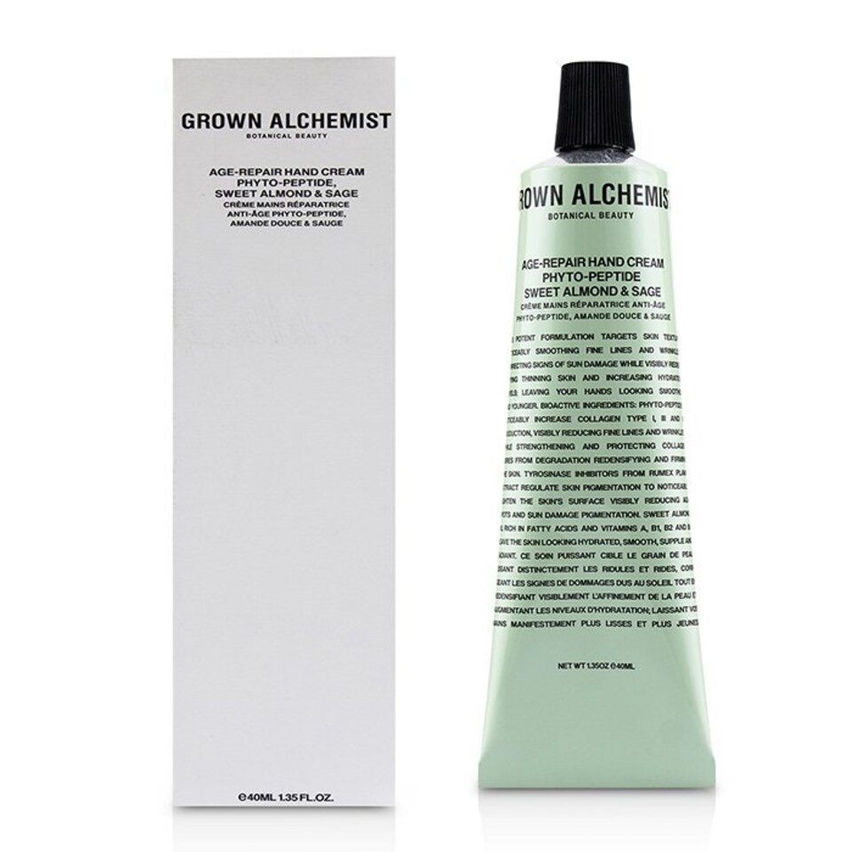 image 1 of Age-Repair Hand Cream - Phyto-Peptide, Sweet Almond & Sage - 40 ml/1.35Oz