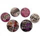 image 2 of Friends Badge Set (Pack of 6) - Multicoloured - One Size