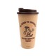 image 1 of Myga Double Walled Cork Cup - Be Grind