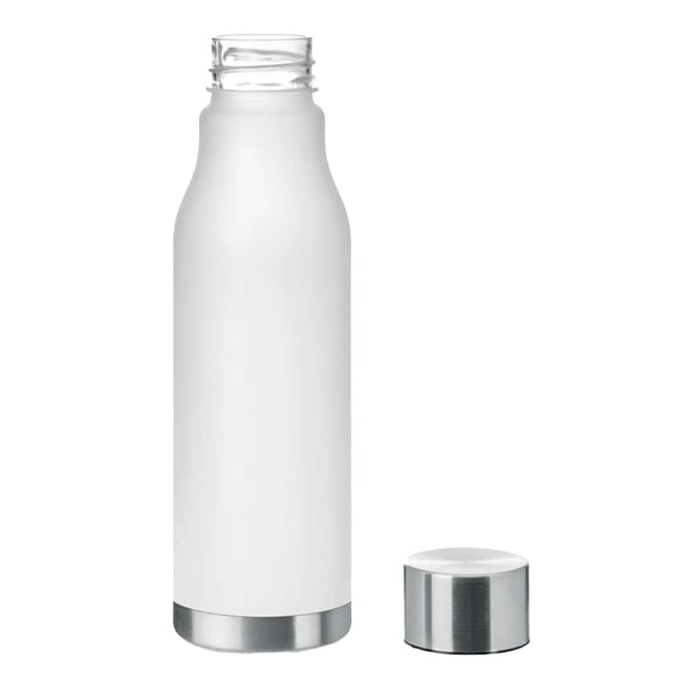 image 1 of MidOcean Glacier RPET 600ml Water Bottle - Transparent White - One Size Clear | One Size