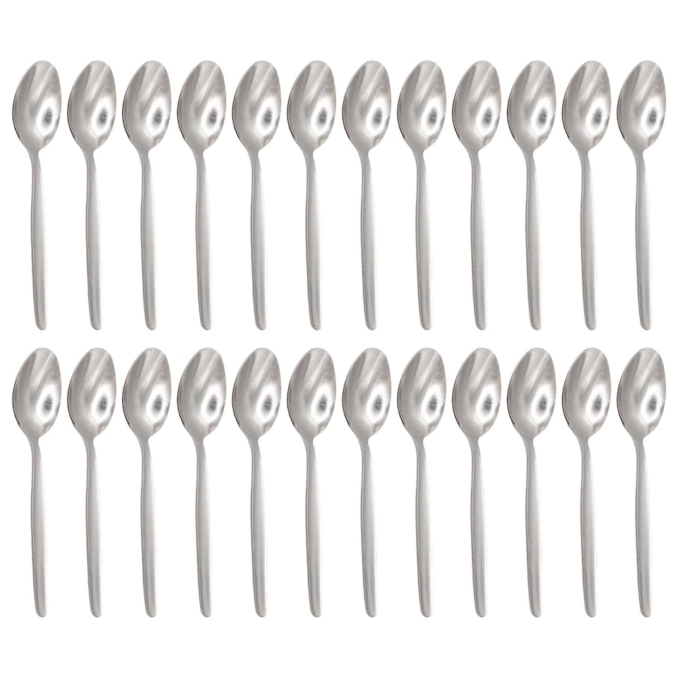 image 1 of Argon Tableware Economy Stainless Steel Teaspoons - 13.5cm - Pack of 24