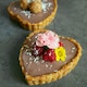 image 4 of Individual Tart Tin: 10cm Luxe Mini Heart Pan, Non Stick