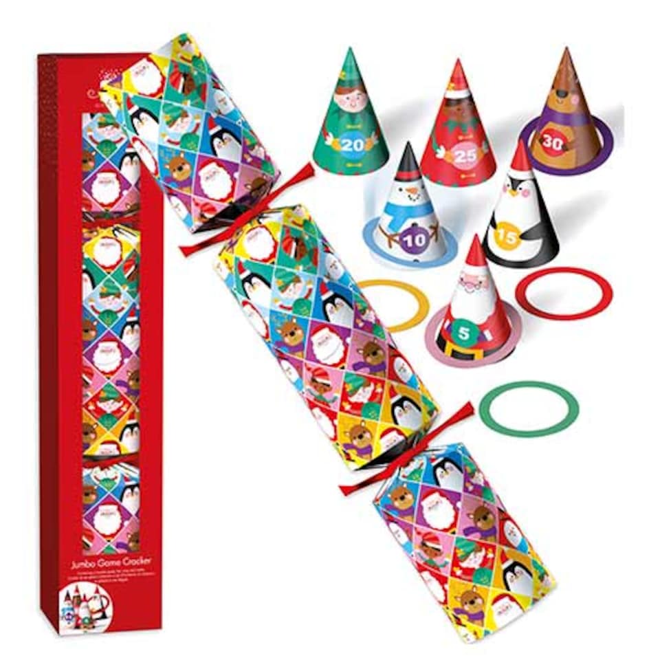 Jumbo Character Hoopla Game Christmas Cracker