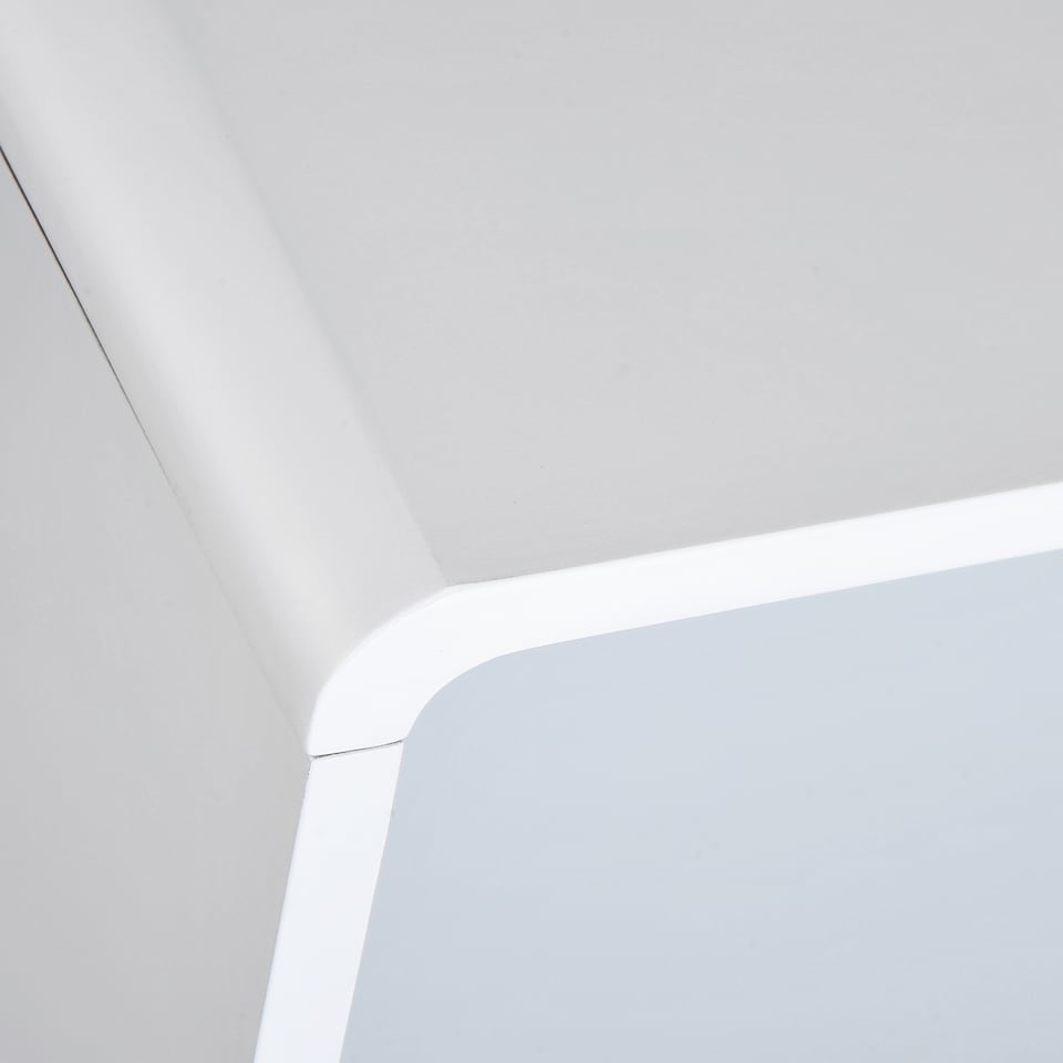 image 1 of HOMCOM Wooden Bedside Table End Nightstand With Drawer Wood Lamp Desk Storage Unit Bedroom Scandinavian Nordic Style