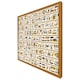 image 4 of Ancient egyptian hieroglyphs (Picture Frame) Grey | L