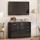image 7 of HOMCOM Modern Sideboard Kitchen Storage Cabinet