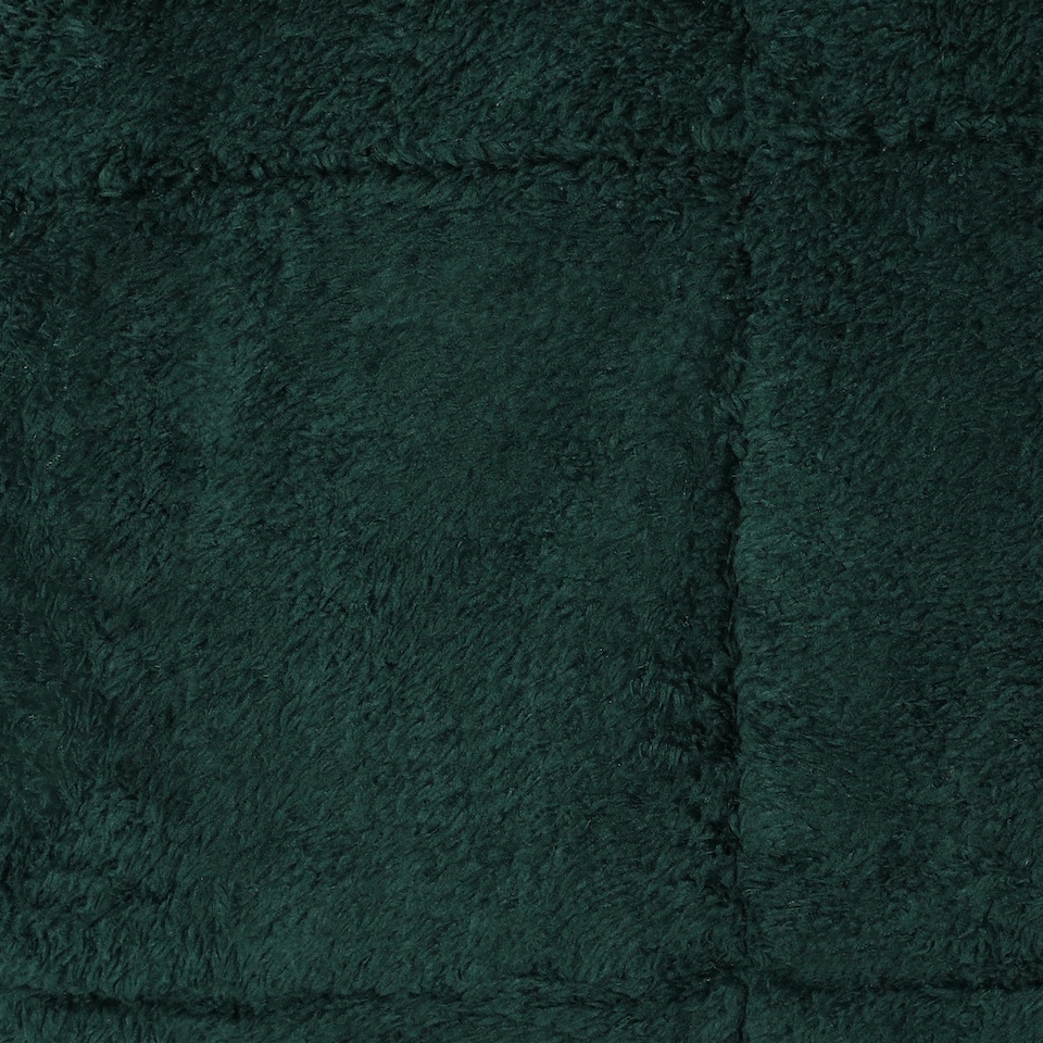 image 1 of OHS Teddy Fleece 6kg Weighted Blanket Sensory Sleep Therapy 125 x 180cm
