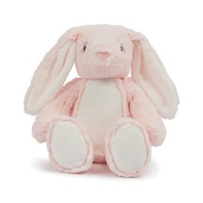 Mumbles Printme Mini Bunny Plush Toy - Pink - 26cm