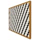 image 1 of Striped rope pattern (Picture Frame) Brown | Oak | M