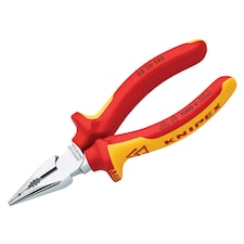 Knipex Vde High Leverage Needle Nose Pliers 145mm - Multi Colour - One Size