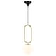 image 2 of Nordlux Shapes Indoor Pendant Light Brass Glass E27 Hand Blown Glass - Mains Powered, IP20