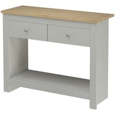 LOFT24 Emerald Console Table GreyOak | Grey | Grey Oak