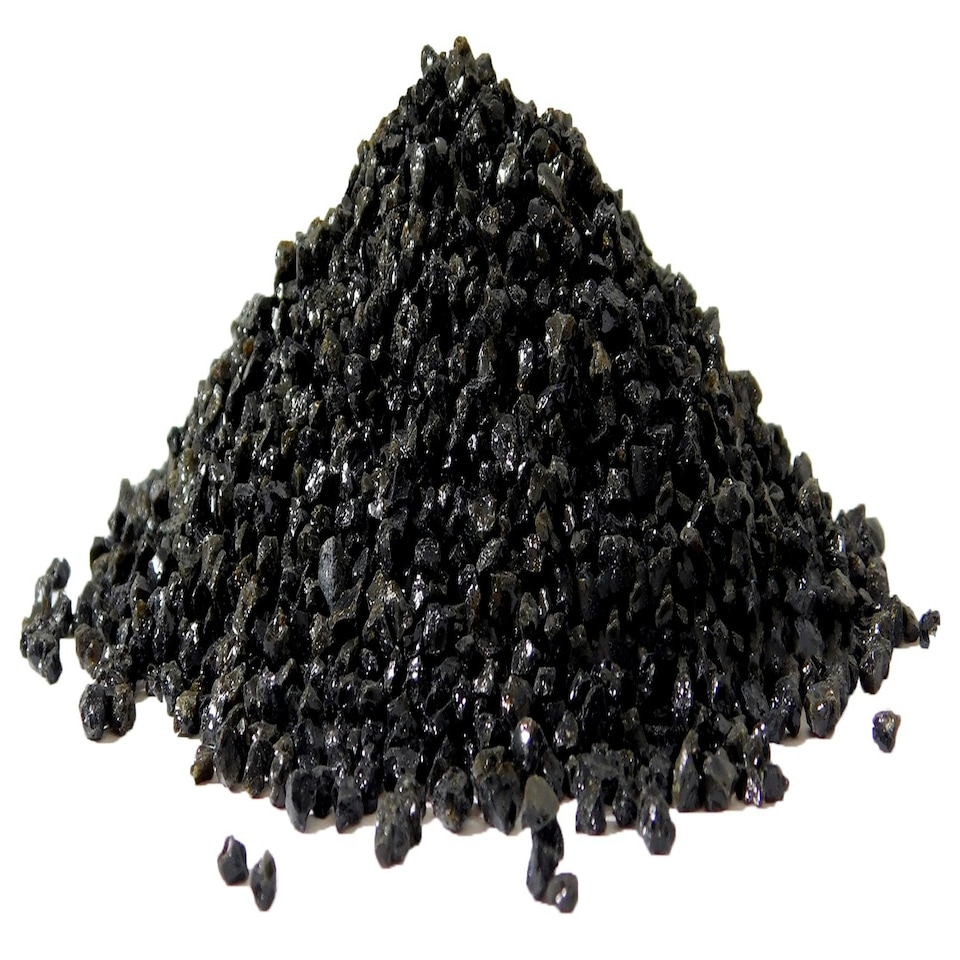 image 1 of Black Glass Gravel 25Kg