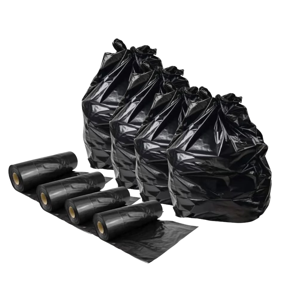 Elite Style Bin Bags 50 Pack 55L Pack of 4