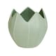 image 1 of Kew Flower Planter Pistachio Green Green