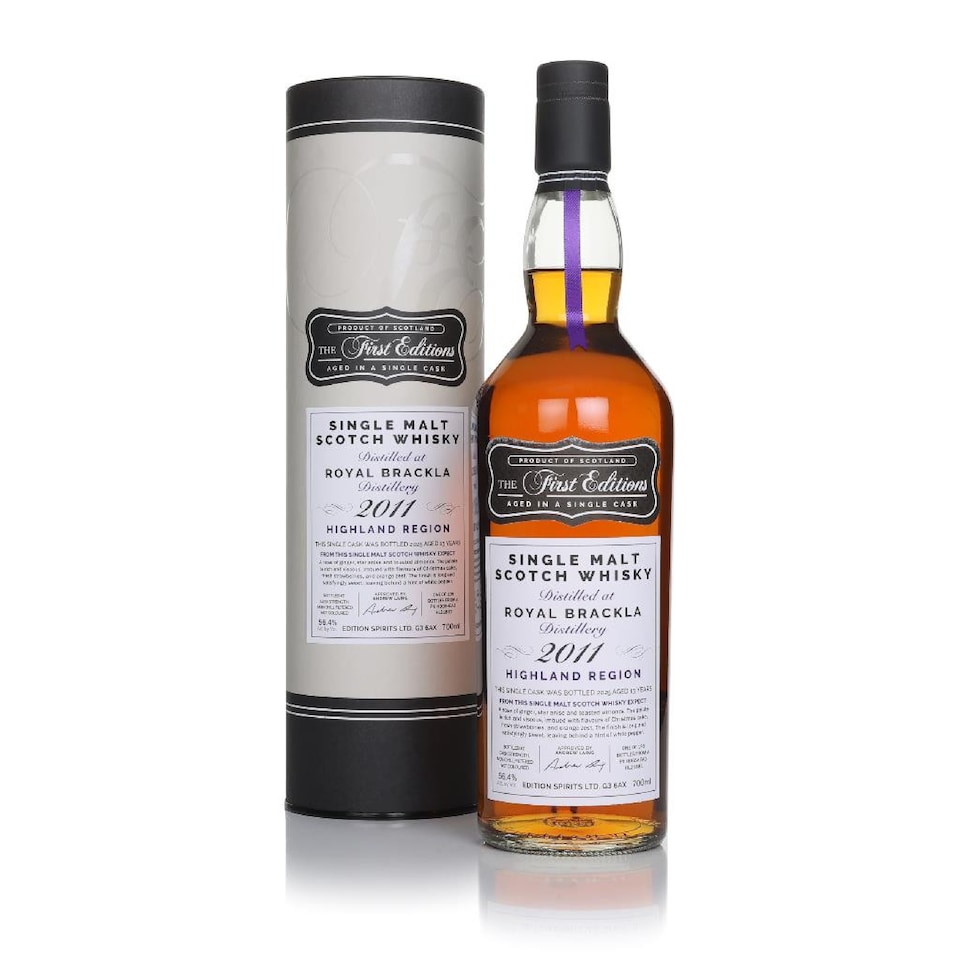 image 1 of Royal Brackla 13 Year Old 2011 cask 21881 - The First Editions Hunter Laing