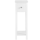 image 1 of Yaheeteh Minimalist End Table With Storage Drawer