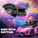 image 7 of HOMCOM Lamborghini Sian Licensed 12V Electric Car for Kids 2 Motors Toy Car with Remote Control Music Lights MP3 for 3-5 Years Pink