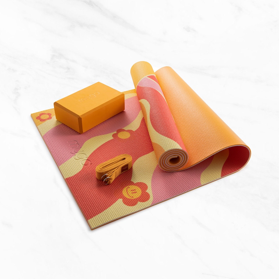 image 1 of Myga Yoga Set - Groovy | Orange