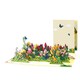 image 1 of Garden of Joy Colorful Tulips 3D Pop Up Greeting Card