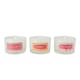 image 3 of Candlelight Celebration Set of 3 Candles Gift Box Pink Floral | Pink | One Size | 1