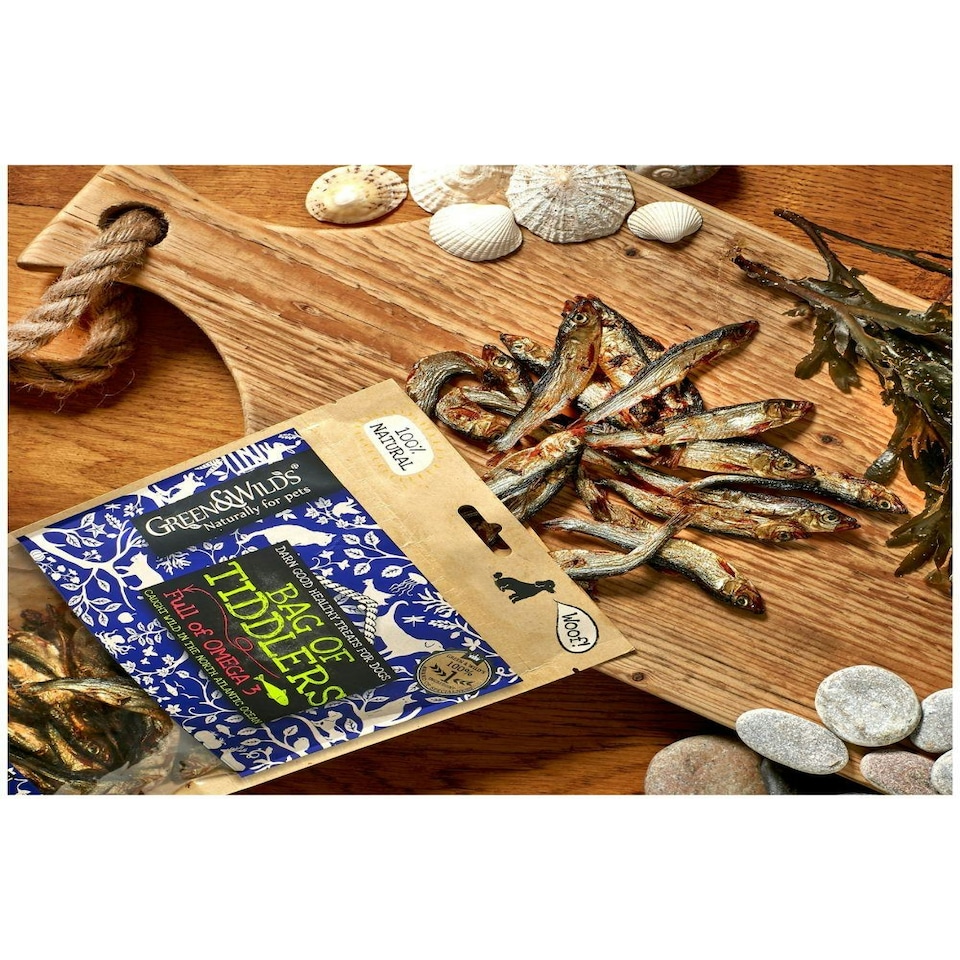 image 1 of Green & Wilds Bag of Tiddlers Dog Treat 75g