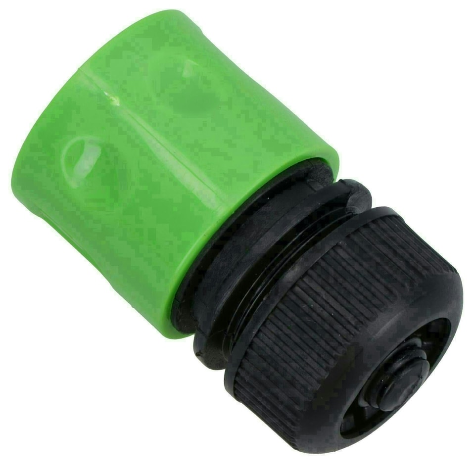 image 1 of 1/2" Quick Release Garden Hose Female Pipe Adapter With Stop Lock Fitting