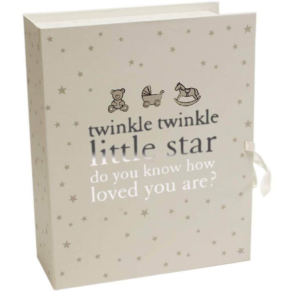 image 1 of Widdop Gifts Twinkle Twinkle Little Star Keepsake Box