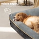 image 6 of Skylos 68cm Pet Puppy Mattress Orthopedic Dog Bed Memory Foam Washable | Grey | 68 x 50cm | One Size