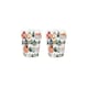 image 1 of Colourful Houses Ceramic Egg Cups - Set of 2