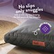 image 2 of Paws for Slumber Sherpa Pet Bed Cover, Charcoal, Medium