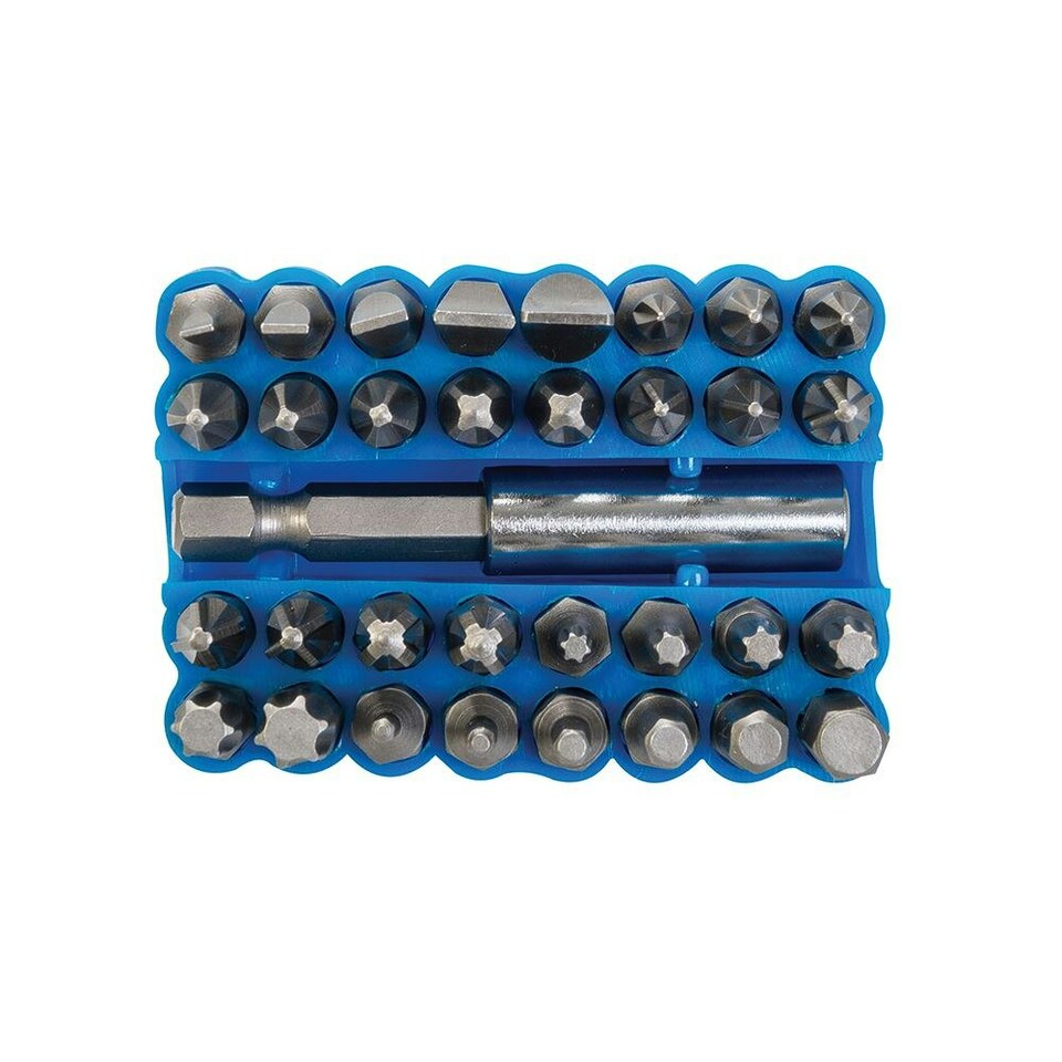 image 1 of Silverline - Screwdriver Bit Set 33pce - 25mm